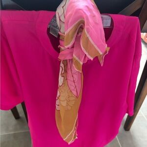 VTG Vera Vibrant  Floral Scarf